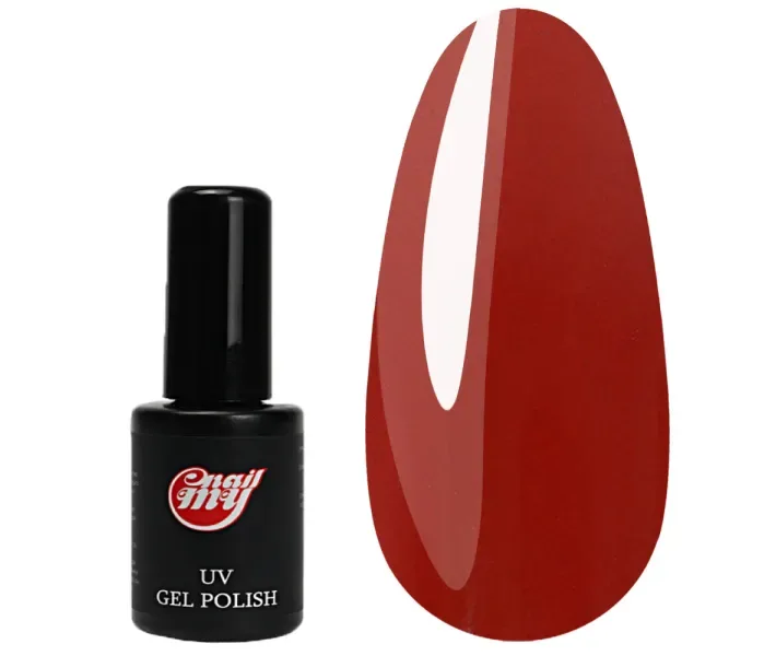 Гель-лак MY Nail №044 - коричнево-червоний, 7 мл (0094570)
