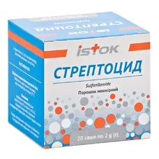 Стрептоцид порош.нашк.саше 2г №20