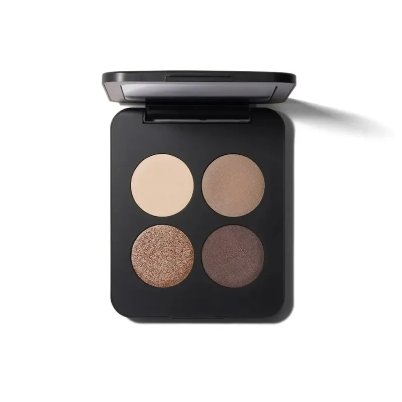 Youngblood Pressed Mineral Eyeshadow Quad Taupe Smoke Мінеральні тіні для повік 4 г