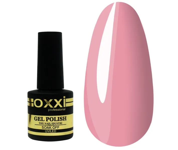 Гель-лак Oxxi №010 - блідо-рожево-кораловий, 10 мл (0064534)
