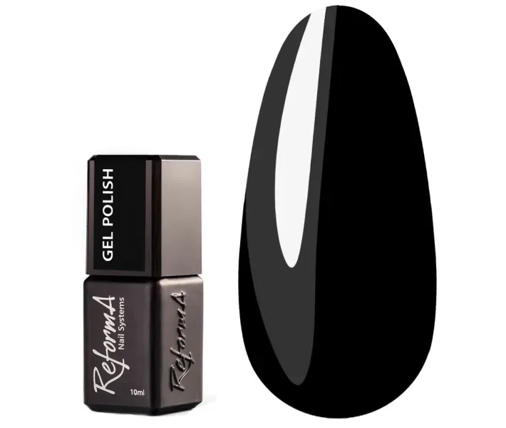 Гель-лак ReformA - Black King (чорний королівський), 10 мл (941846) (0082787)