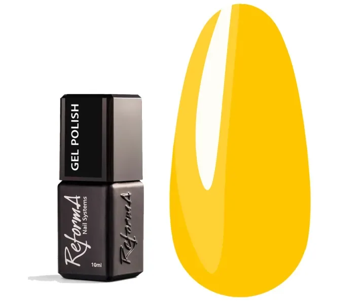 Гель-лак ReformA - Mango Lassi (жовто-жовтогарячий), 10 мл (941986) (0086222)