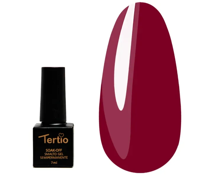 Гель-лак Tertio №57 - темно-малиновий, 7 мл (0089588)