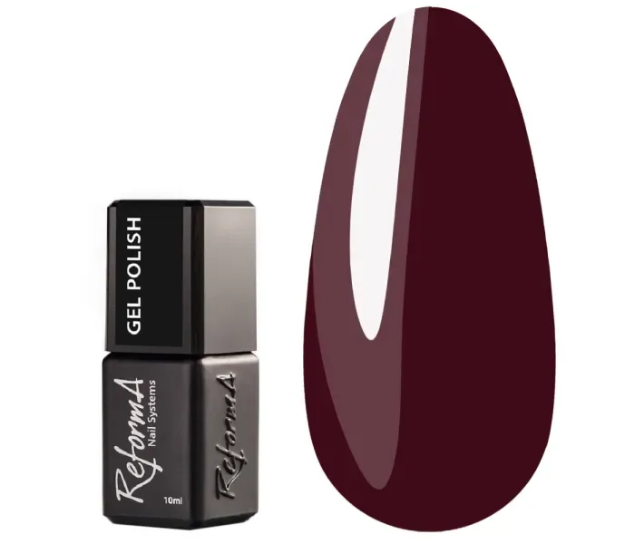 Гель-лак ReformA - Top Model (бордово-чорний), 10 мл (941105) (0088565)