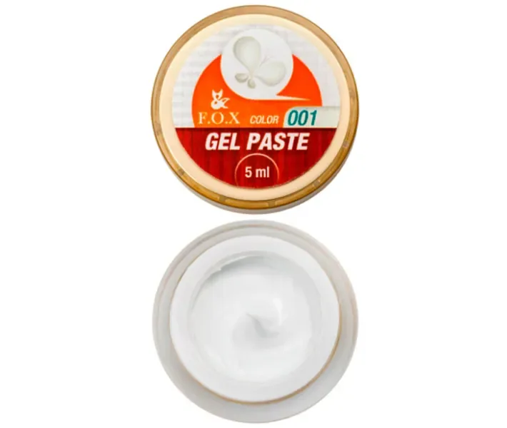 Гель-паста FOX Gel Paste №1 - белый, 5 мл (0061429)