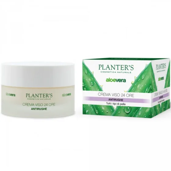 Planter's Aloe Vera 24 Hour Face Cream Antiwrinkle - Крем для обличчя проти зморшок