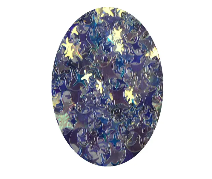 Декор в баночке Nail World звездочки 002 (0074652)