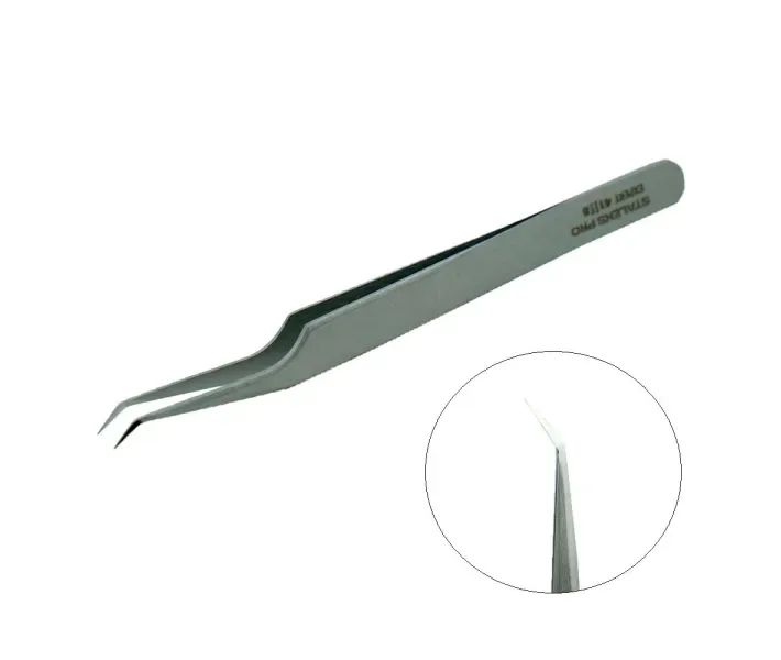 Пінцет професійний для вій Staleks Pro Expert 41 Type 8 (mini L) (0085182)
