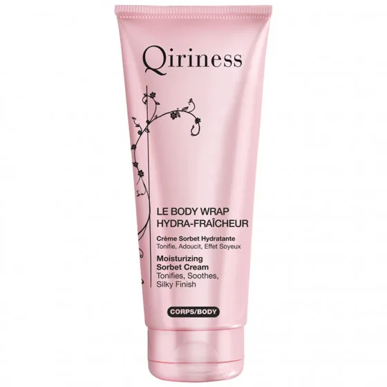 Qiriness Le Body Wrap Hydra-Fraîcheur Moisturizing Sorbet Cream - Легкий цитрусовий зволожуючий крем для тіла