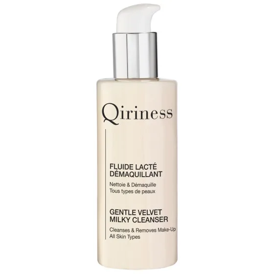 Qiriness Gentle Velvet Milky Cleanser - Очищуюче молочко для обличчя та контуру очей
