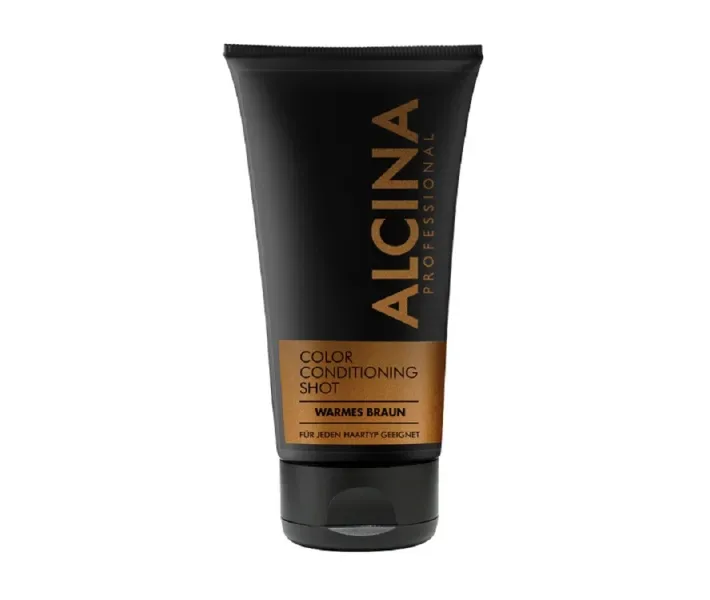 Ополіскувач тонуючий ALCINA COLOR CONDITIONING SHOT Warmes Braun для волосся тепло-коричневий 150мл