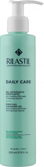 Гель для обличчя Rilastil (Ріластіл) Daily Care очищуючий для схильної до жирності шкіри, 250 мл