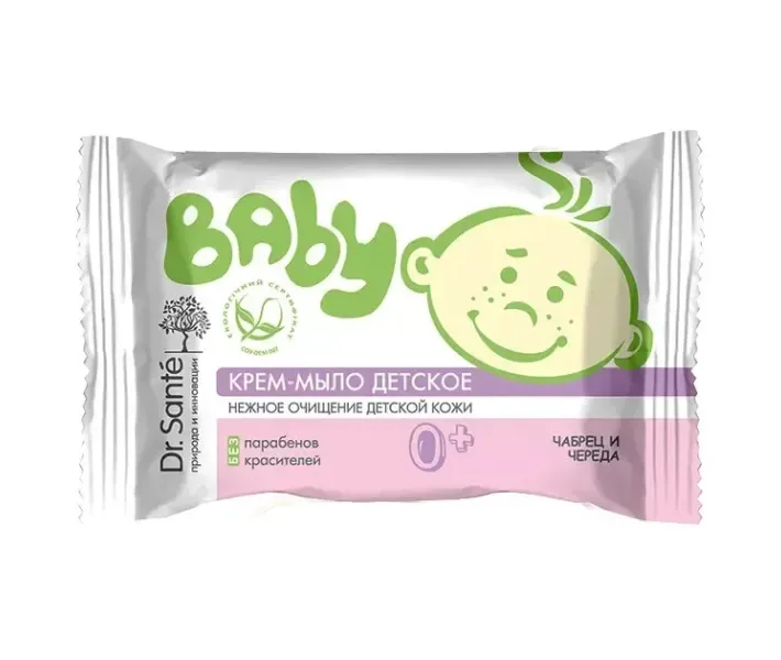 Мило дитяче Dr.Sante Baby Чабрець та череда 000538517, 90 г, 0m+
