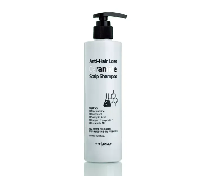 Слабокислотний шампунь від випадіння волосся з керамідами Trimay Anti-Hair Loss Ceramide Scalp Shampoo 300 мл