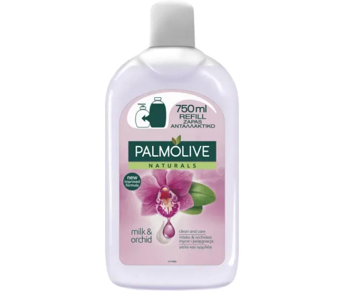 Мило рідке Palmolive Натурель Розкішна М'якість Чорна Орхідея, змінний блок, 750 мл