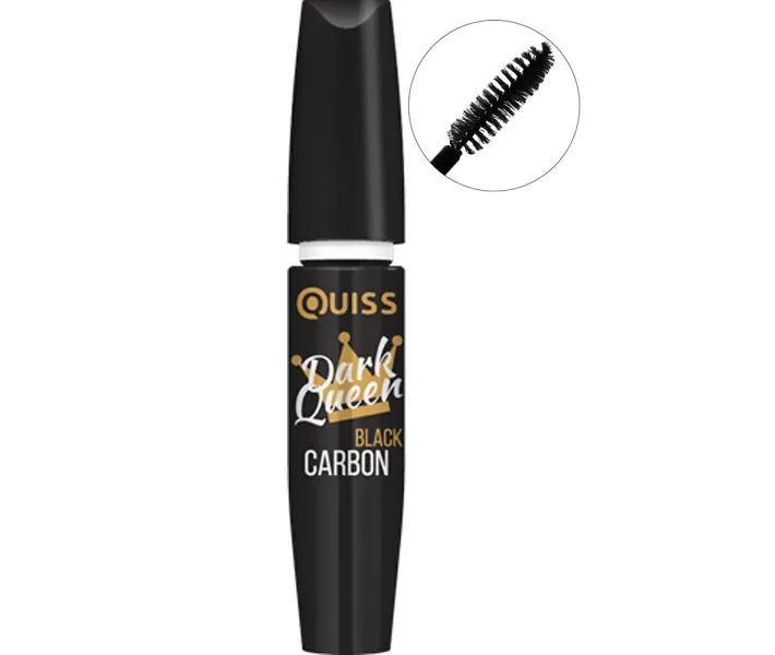 Туш для вій Quiss Dark Queen чорна, 11 мл