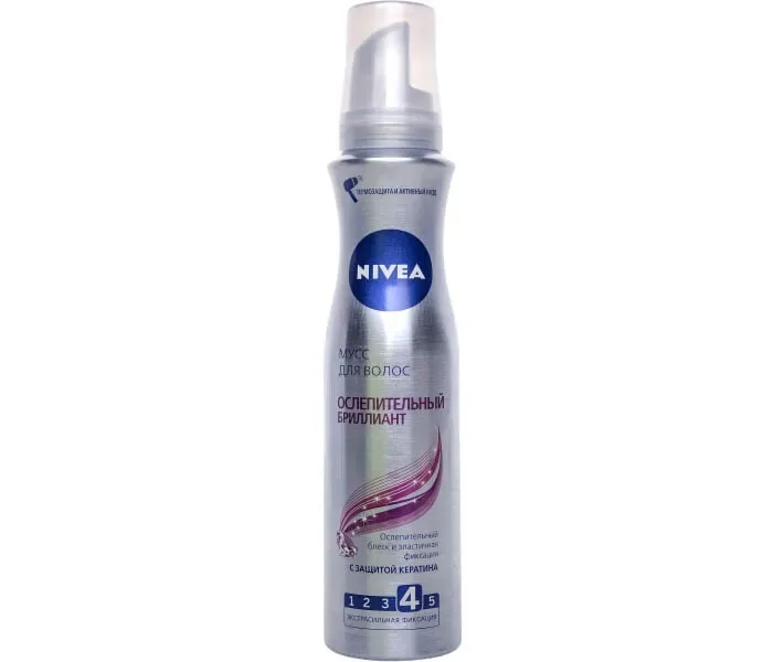 Мус для волосся Nivea Сліпучий діамант, 150 мл
