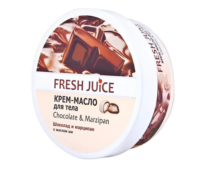 Крем-масло для тіла Fresh Juice, шоколад, 250 мл