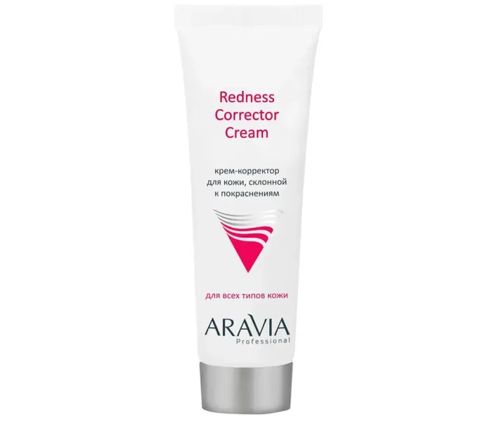 Крем-коректор для шкіри схильної до почервоніння Aravia Professional 50 мл (9203)