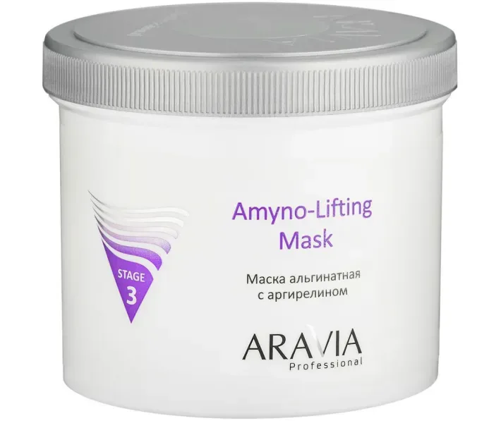 Маска альгінатна з Аргірелін Aravia Professional Amyno-Lifting 550 мл (6009)