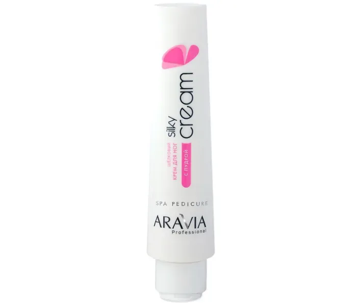 Шовковий крем для ніг з пудрою Aravia Professional Silky Cream 100 мл (4034)