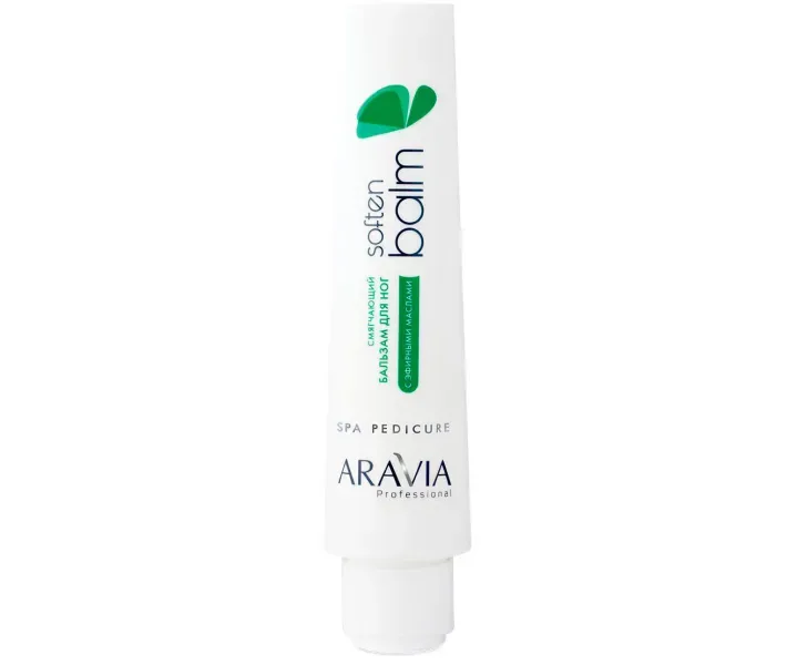 Пом'якшувальний бальзам для ніг з ефірними маслами Aravia Professional Soft Balm 100 мл (4033)