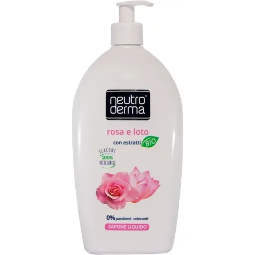 Рідке мило Neutroderma Лотос та Троянда 1 л