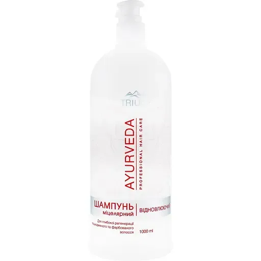 Шампунь Triuga Ayurveda Міцелярний Відновлюючий 1 л