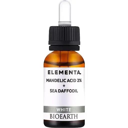 Сироватка для обличчя Bioearth Elementa White Mandelic Acid 2% + Sea Daffodil 15 мл