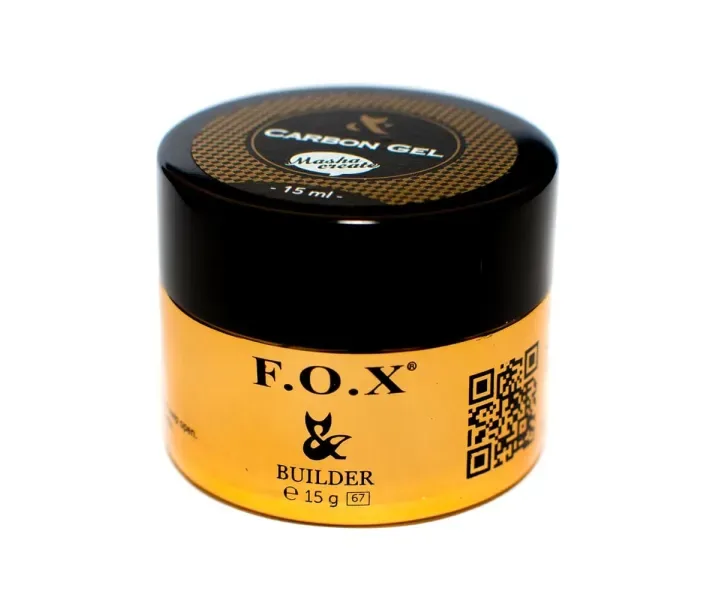 Гель для ремонта ногтевой пластины F.O.X. Carbon gel masha create, 15 мл (0092306)