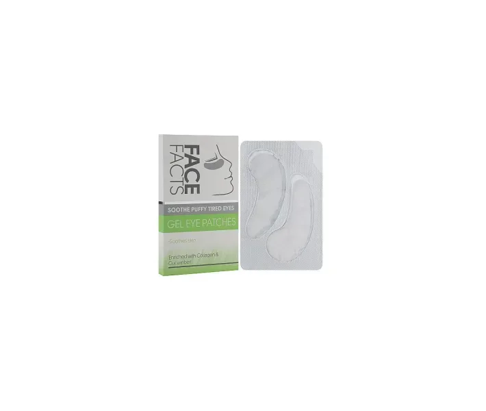 Патчи под глаза Face Facts Soothe Puffy Tired гелевые 4 пары