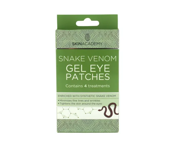 Патчи под глаза Skin Academy Snake Venom гелевые 4 пары