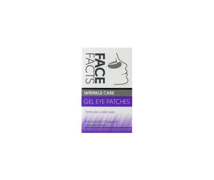 Патчи под глаза Face Facts Wrinkle Care гелевые 4 пары