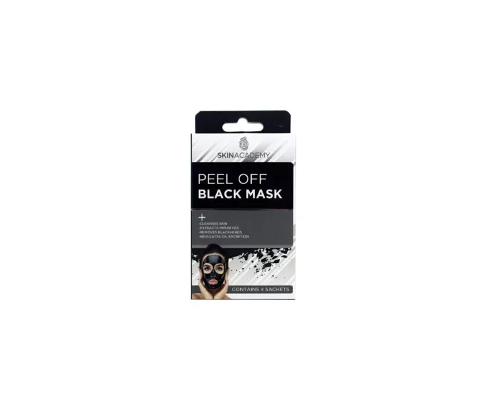 Маска для обличчя Skin Academy Peel Off Black Mask 0.45 г х 4 шт