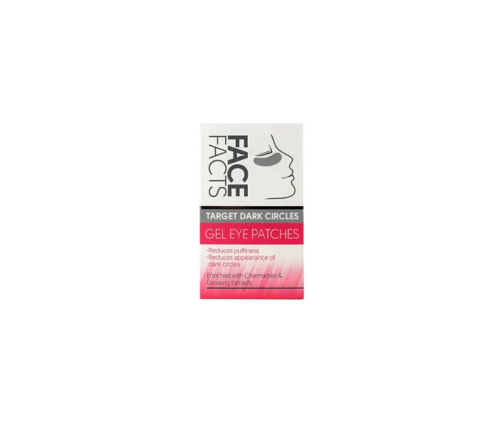 Патчи под глаза Face Facts Target Dark Circles гелевые 4 пары