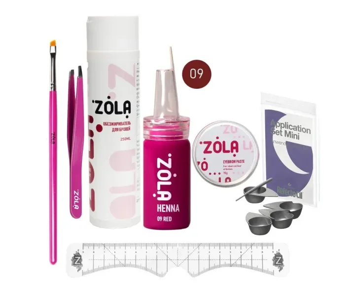 Набір для фарбування брів Zola 6 (zola26)