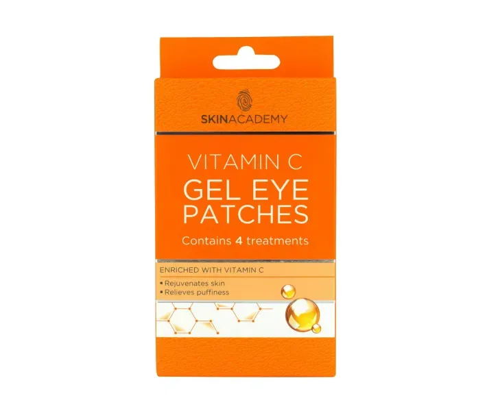 Патчи под глаза Skin Academy Vitamin C гелевые 4 пары