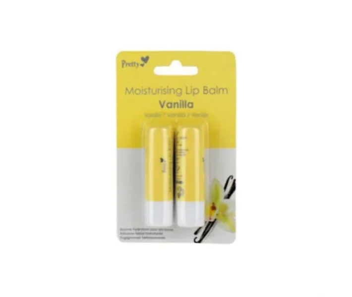 Бальзам для губ Pretty Moisturising Vanilla 4.3 мл х 2 шт