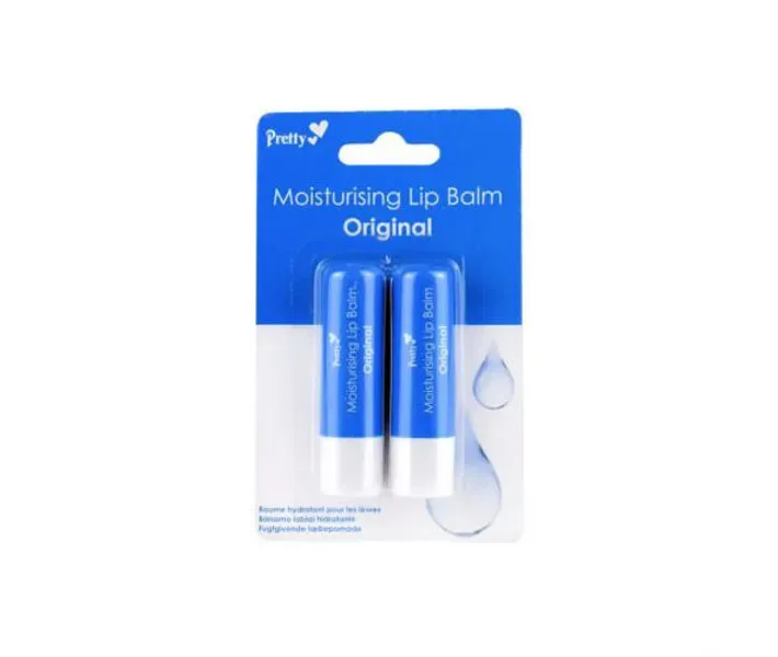Бальзам для губ Pretty Moisturising Original 4.3 мл х 2 шт