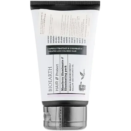 Маска для захисту кольору фарбованого волосся Bioearth Hair Shine Mask 150 мл