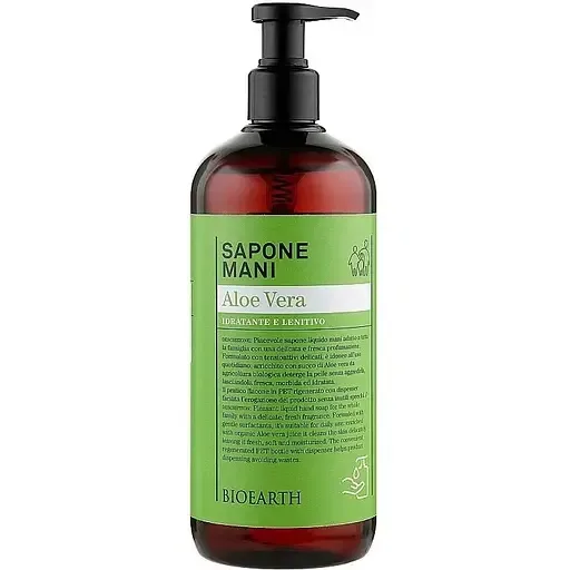 Рідке мило Bioearth Family Aloe Vera Soap 500 мл