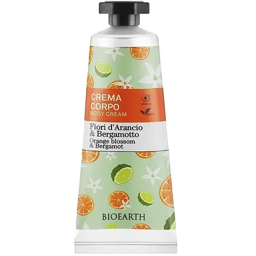 Крем для тіла Bioearth Family Orange Blossom & Bergamot Body Cream 75 мл
