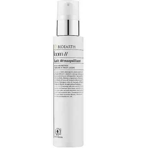 Молочко для обличчя Bioearth Loom Cleansing Milk 200 мл