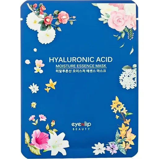 Тканинна маска для обличчя Eyenlip Hyaluronic Acid з гіалуроновою кислотою 10 шт.