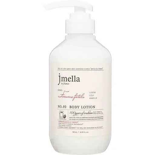 Парфумований лосьйон для тіла Femme Fatale 500 мл Jmella in france body lotion femme fatale