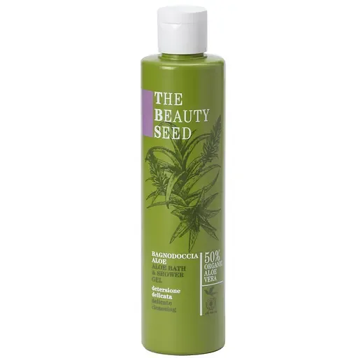 Гель для душу та ванни Bioearth The Beauty Seed Aloe Bath & Shower Gel 250 мл