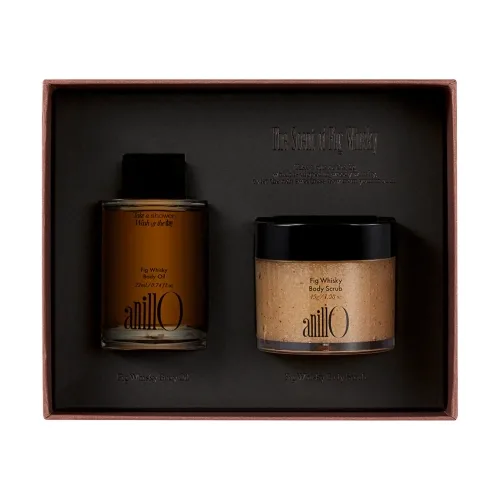 Набір для гладкості та живлення шкіри тіла ANILLO Fig Whisky Discovery Body Set