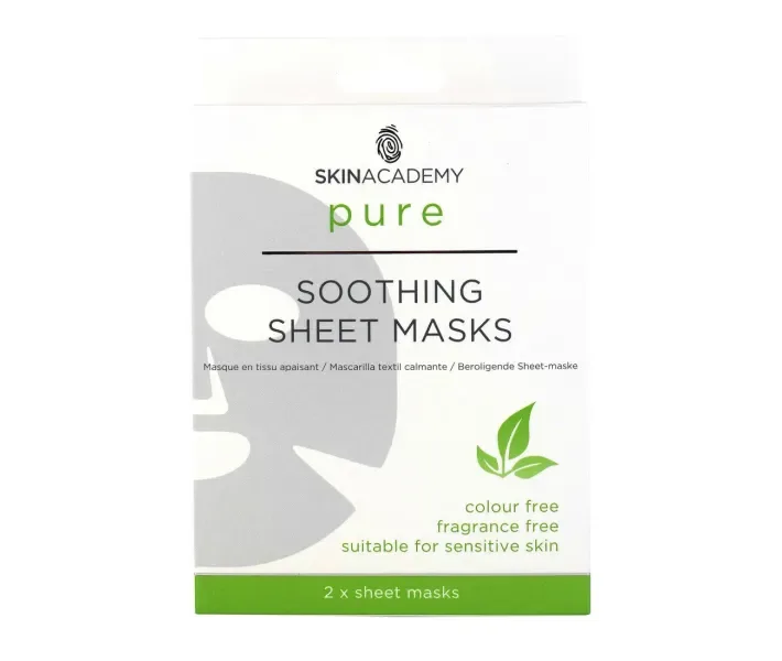 Тканинна маска для обличчя Skin Academy Pure Soothing 0.45 г х 2 шт