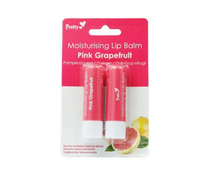 Бальзам для губ Pretty Moisturising Pink Grapefruit 4.3 мл х 2 шт