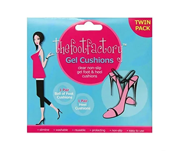 Гелеві подушечки для догляду за шкірою ніг The Foot Factory Cushions 2 пари